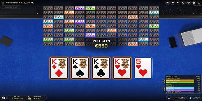 Strategi-Bermain-Video-Poker-Live